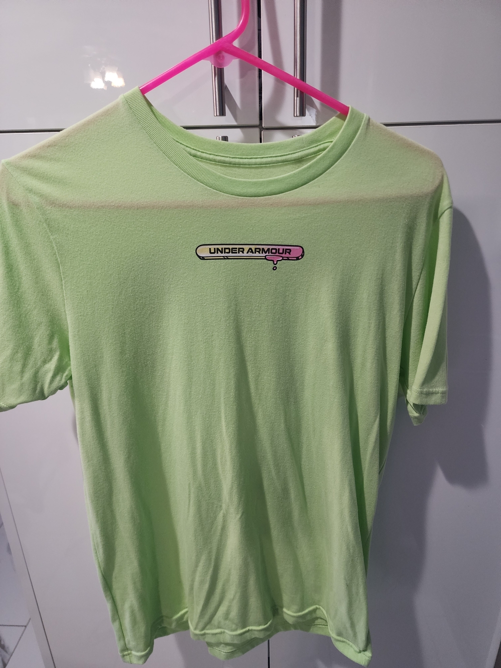 Under Armour Neon Lime Short Sleeve Performance Tee